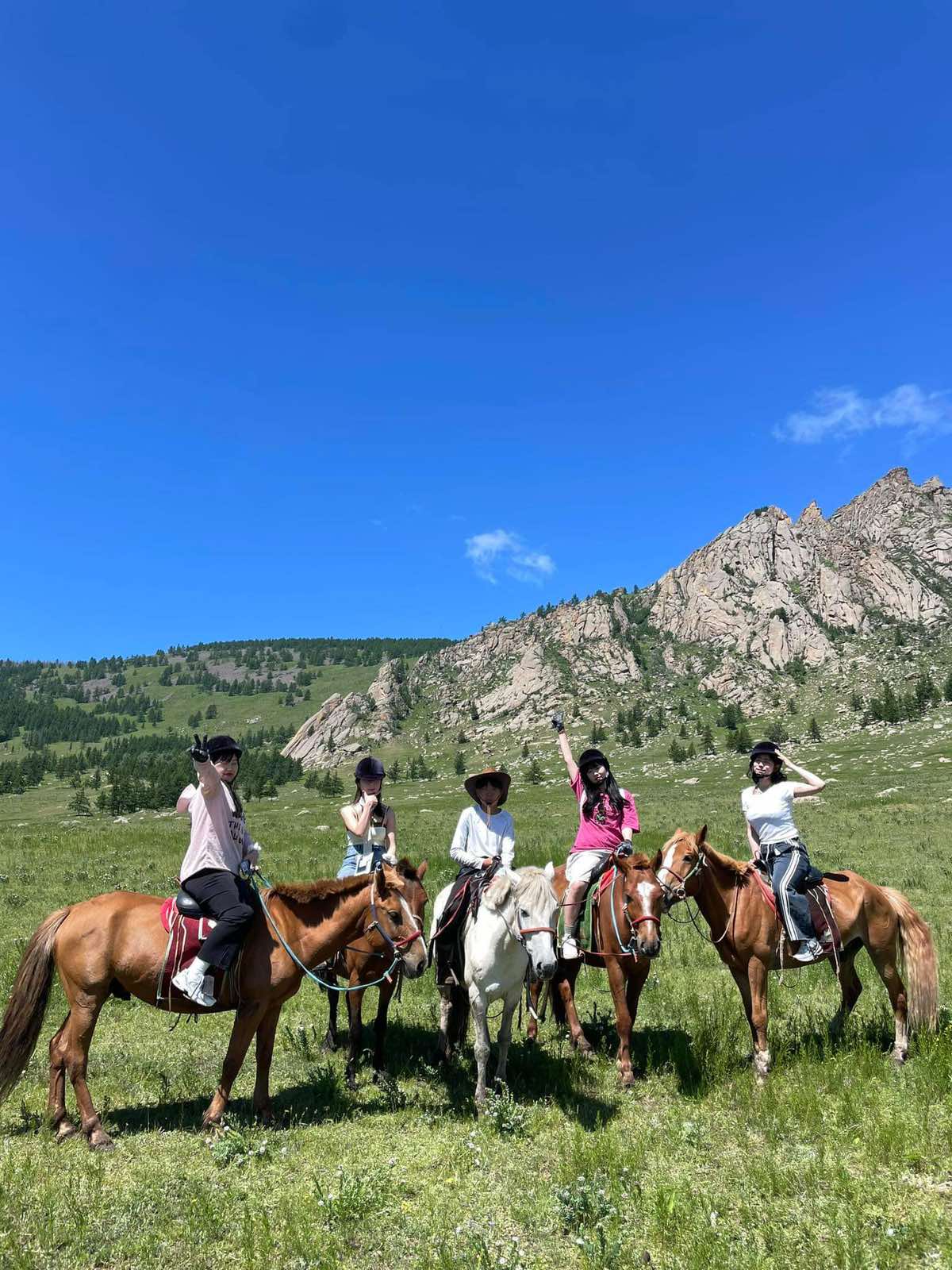 Horse Riding at Khuvsgul Lake