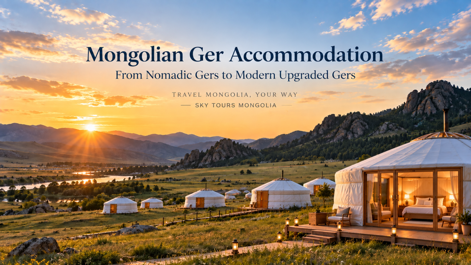 Mongolian Ger Accommodation – From Nomadic Gers to Modern Upgraded Gers