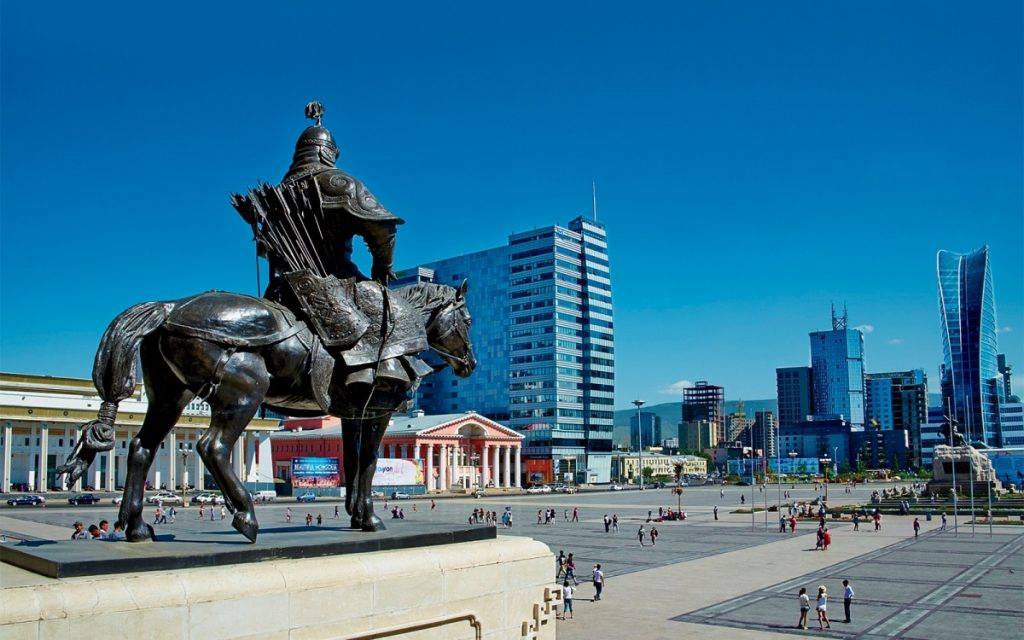 スフバートル広場 / Sukhbaatar Square