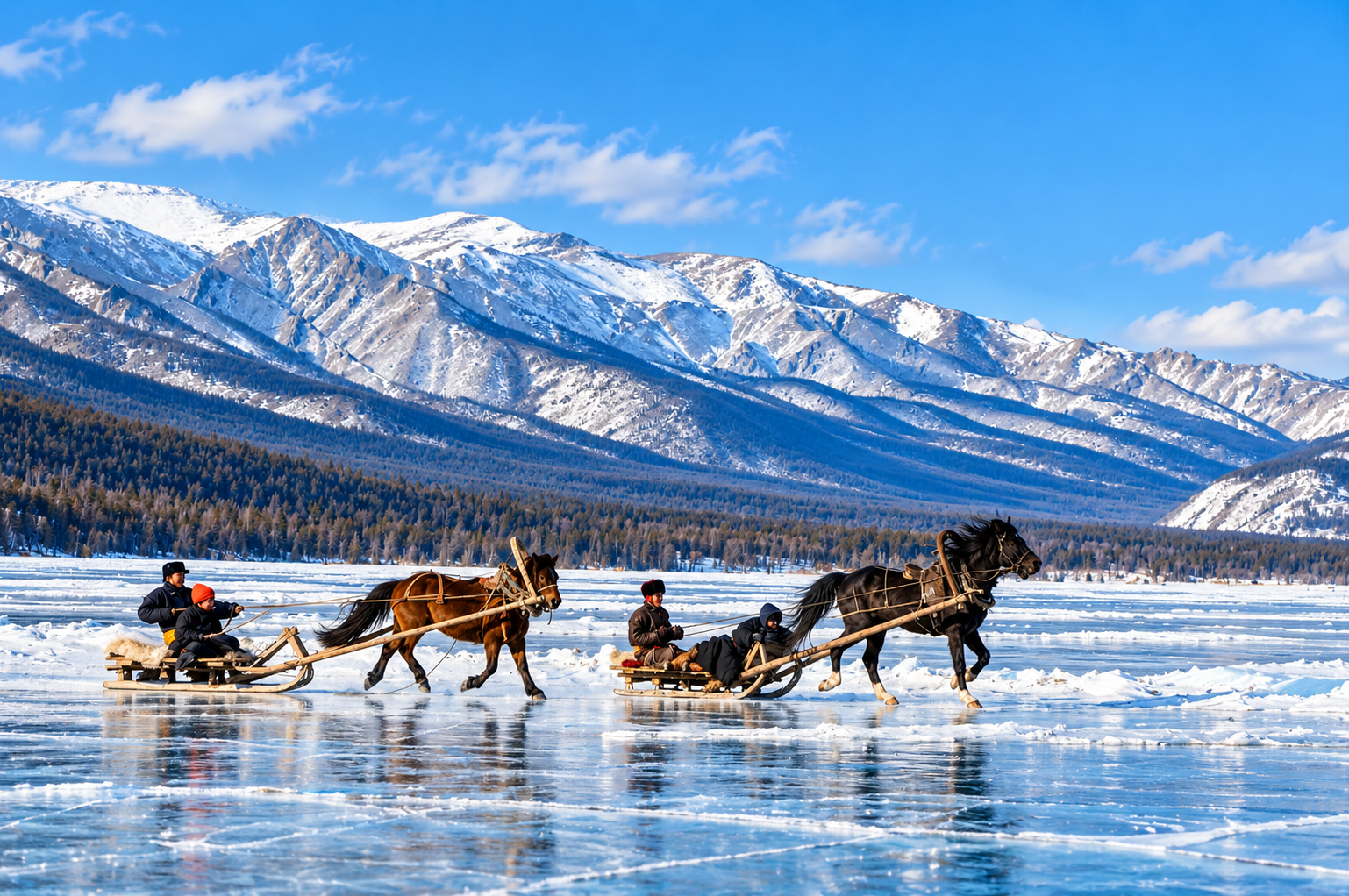 [Mongolia Winter Tour] Khuvsgul Lake & Jargalant, Terelj – 6 Nights, 7 Days